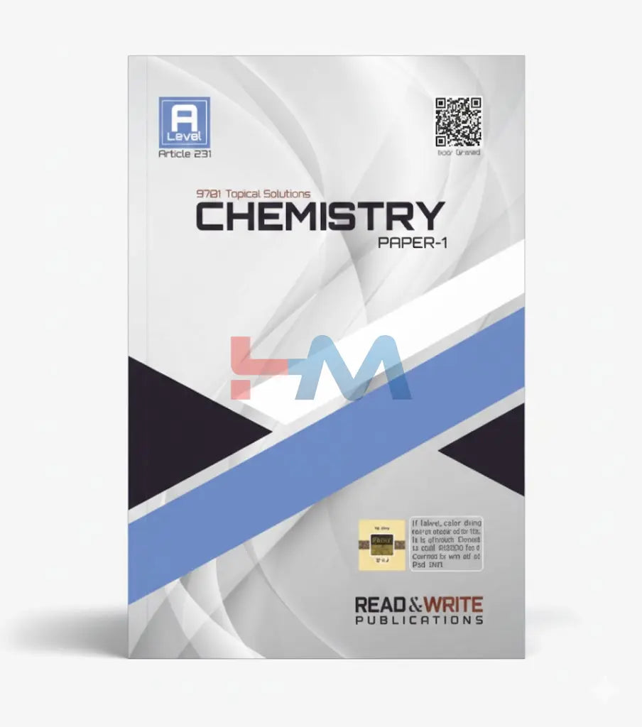 231 Chemistry AS-Level Paper-1 (MCQs) Topical Worked Solutions