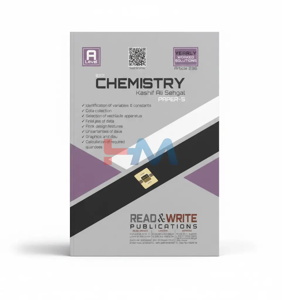 236 Chemistry A2-Level Paper-5 Yearly Worked Solutions