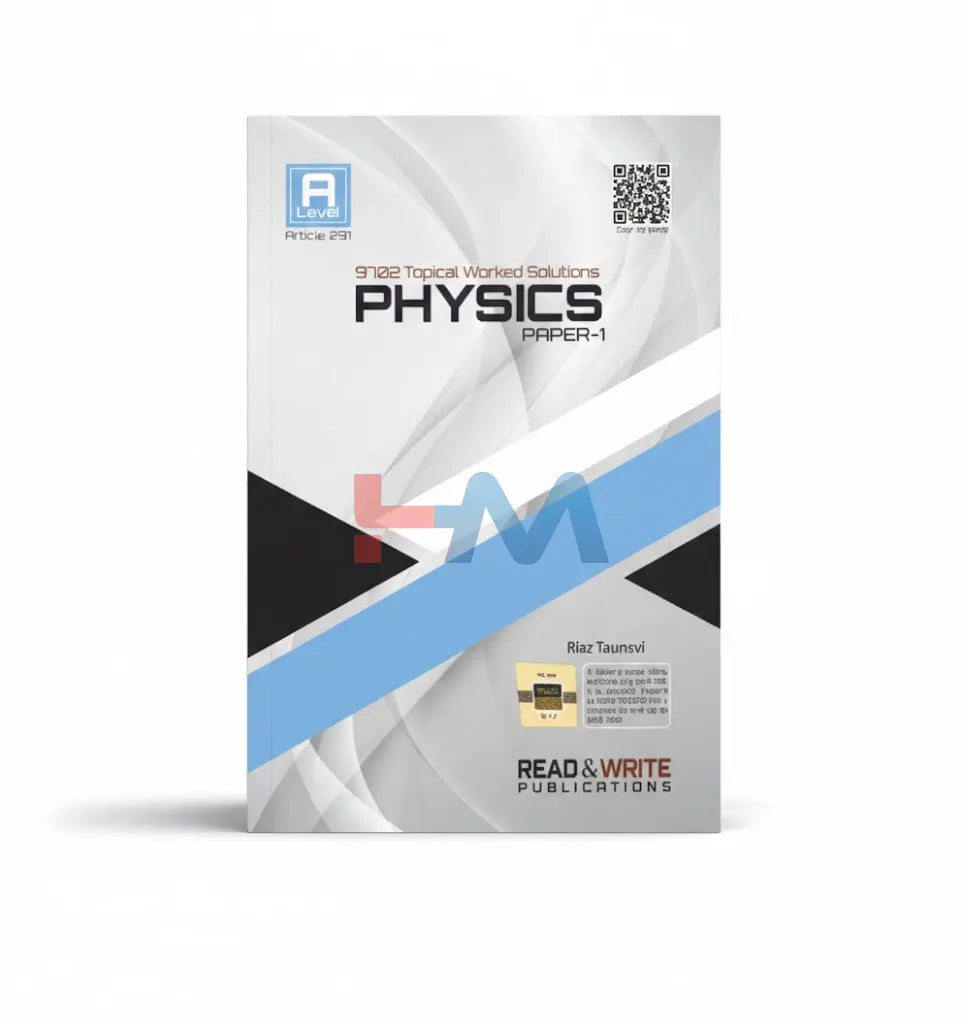 291 Physics A-Level Paper-1 (MCQ's) Topical Worked Solutions