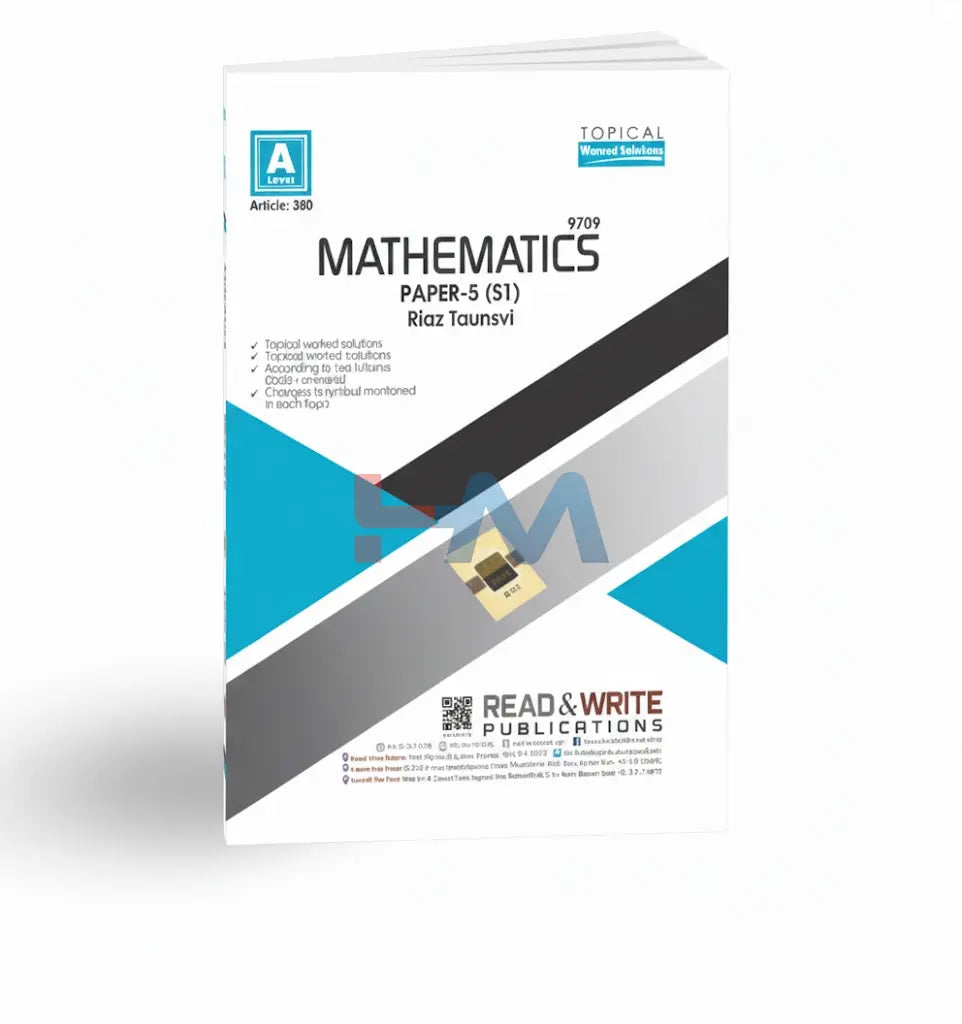 380 Mathematics A-Level Paper-5 (S1) Topical Worked Solutions