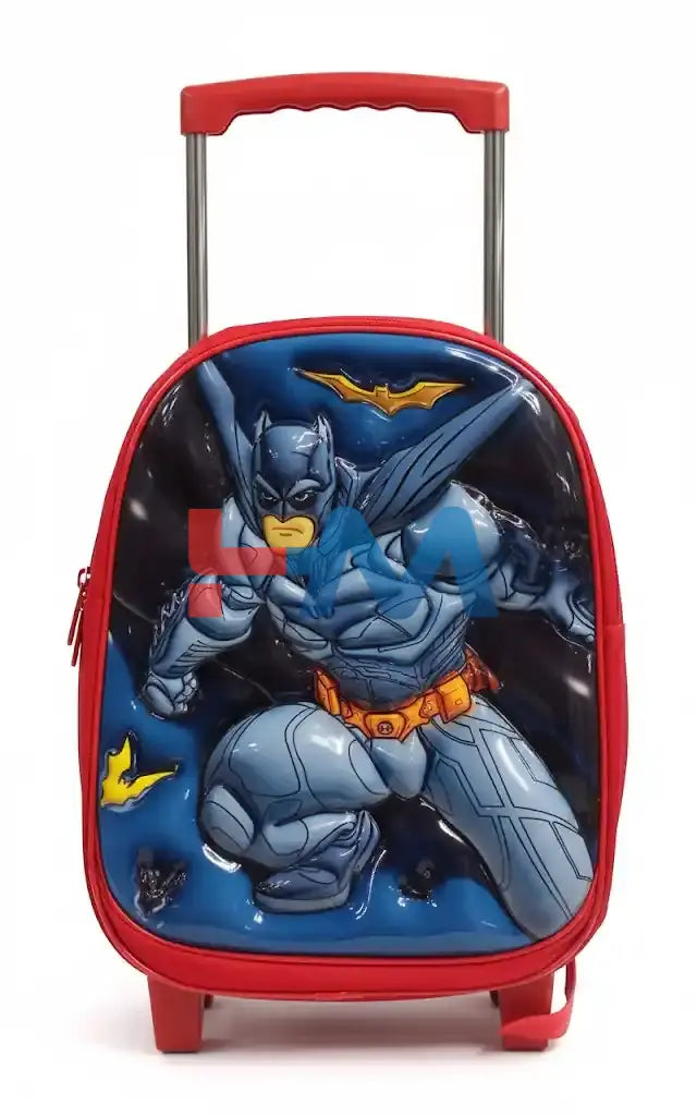 3D Batman Trolly BackPack (14 Inch)