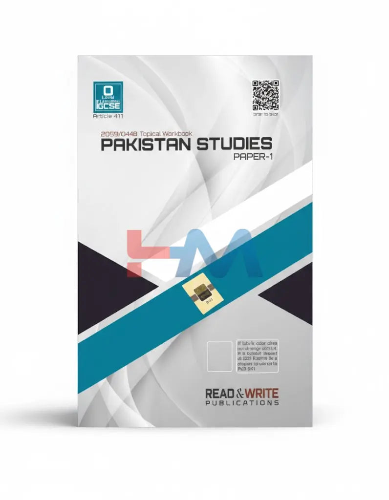 417 Pakistan Studies O Level/IGCSE Paper-1 Topical Workbook Unsolved