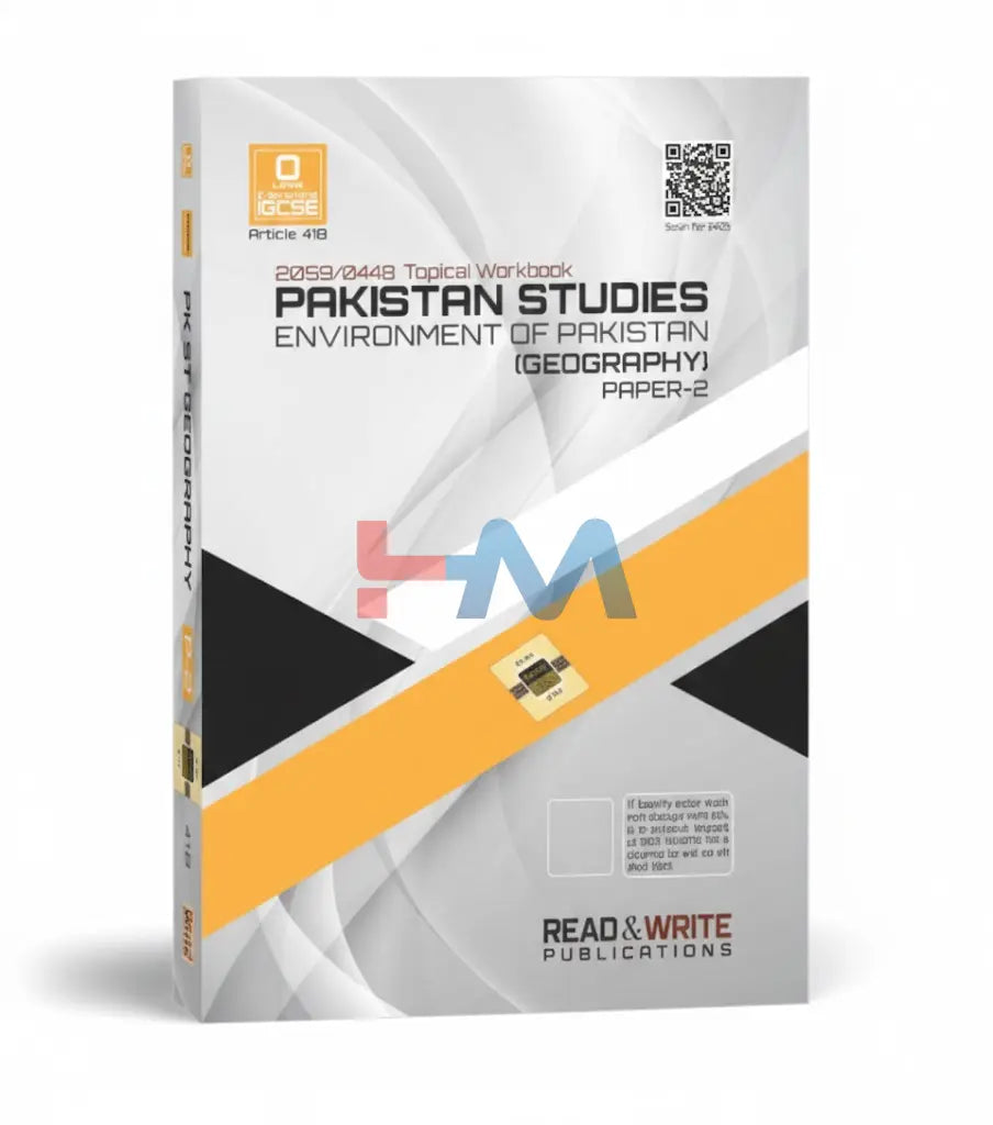 418 Pak Studies O-Level/IGCSE Paper-2 Topical Workbook