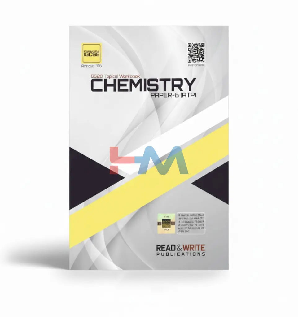 716 Chemistry IGCSE Paper-6 (ATP) Topical Workbook