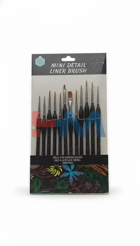 Keepsmiling Mini Detail Liner Brush Set A6157