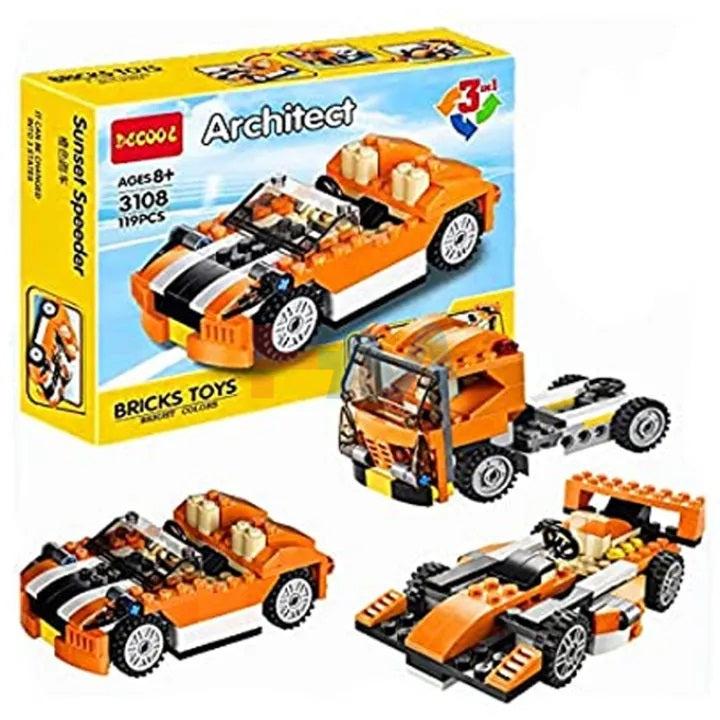 Architect Bricks Toys Building Blocks 3108 Set  119+PCS