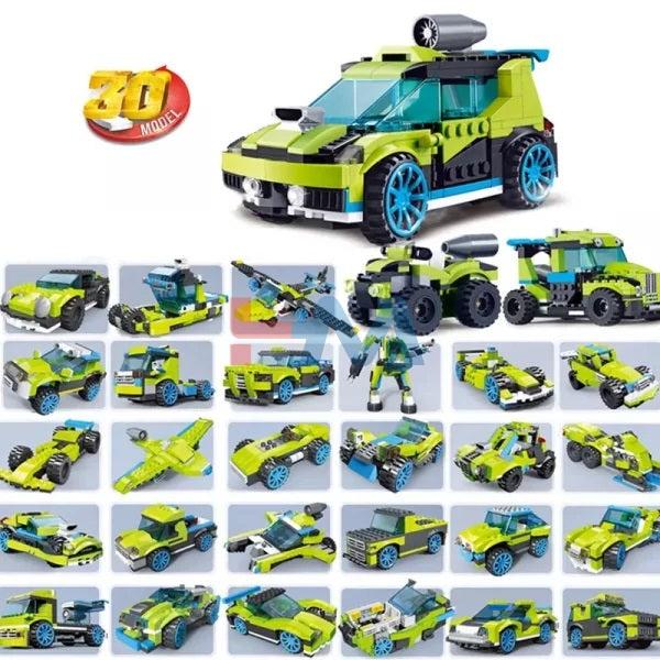 Architect Rally Bricks Toys Building Blocks 3128 Set 241+PCS