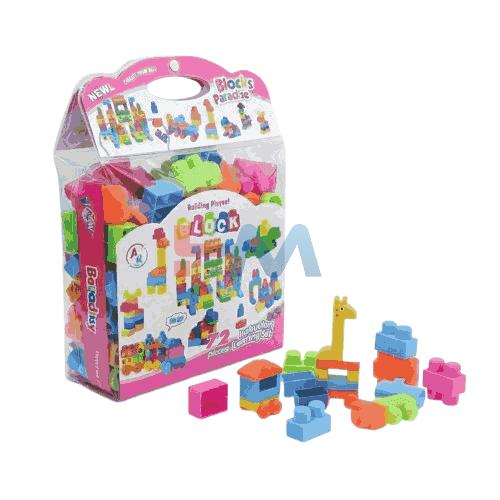 MindGrow 72Pc Building Blocks Educational Set