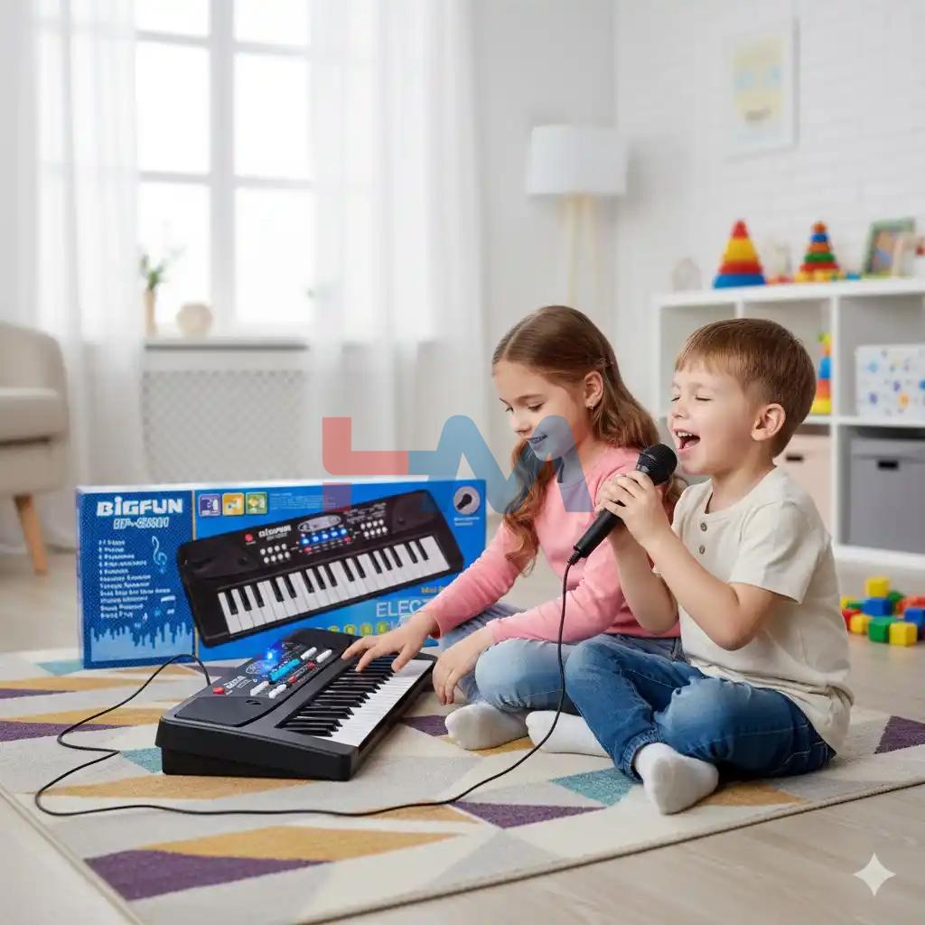 BigFun Portable 37-Key Kid's Digital Piano | BF-430A1