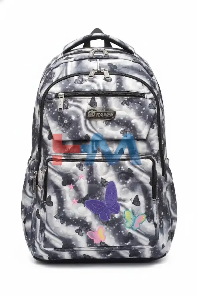 Butterfly Cloud Pattern School Bag