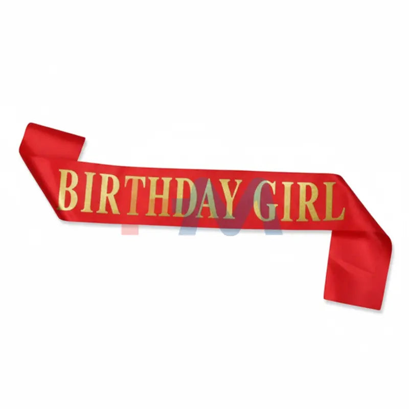 Birthday Girl Sashes