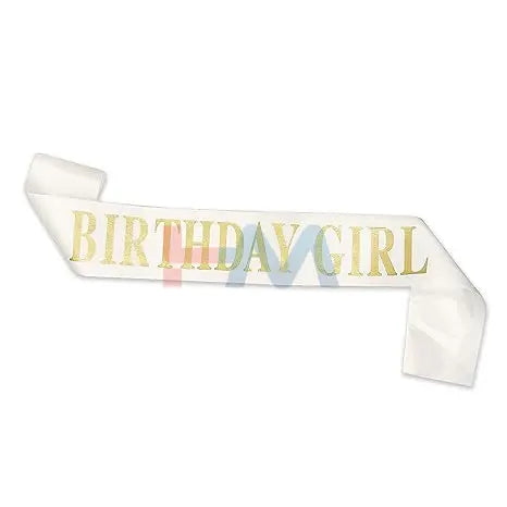 Birthday Girl Sashes