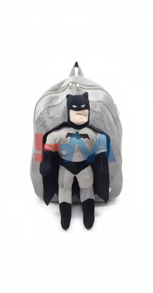 Batman Grey Stuff Backpack Small