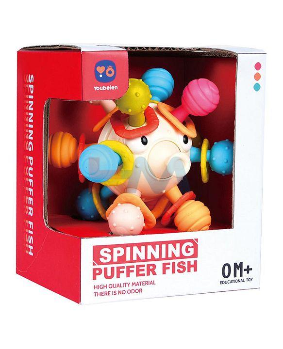 Baby Sensory Fun Spining Puffer Fish