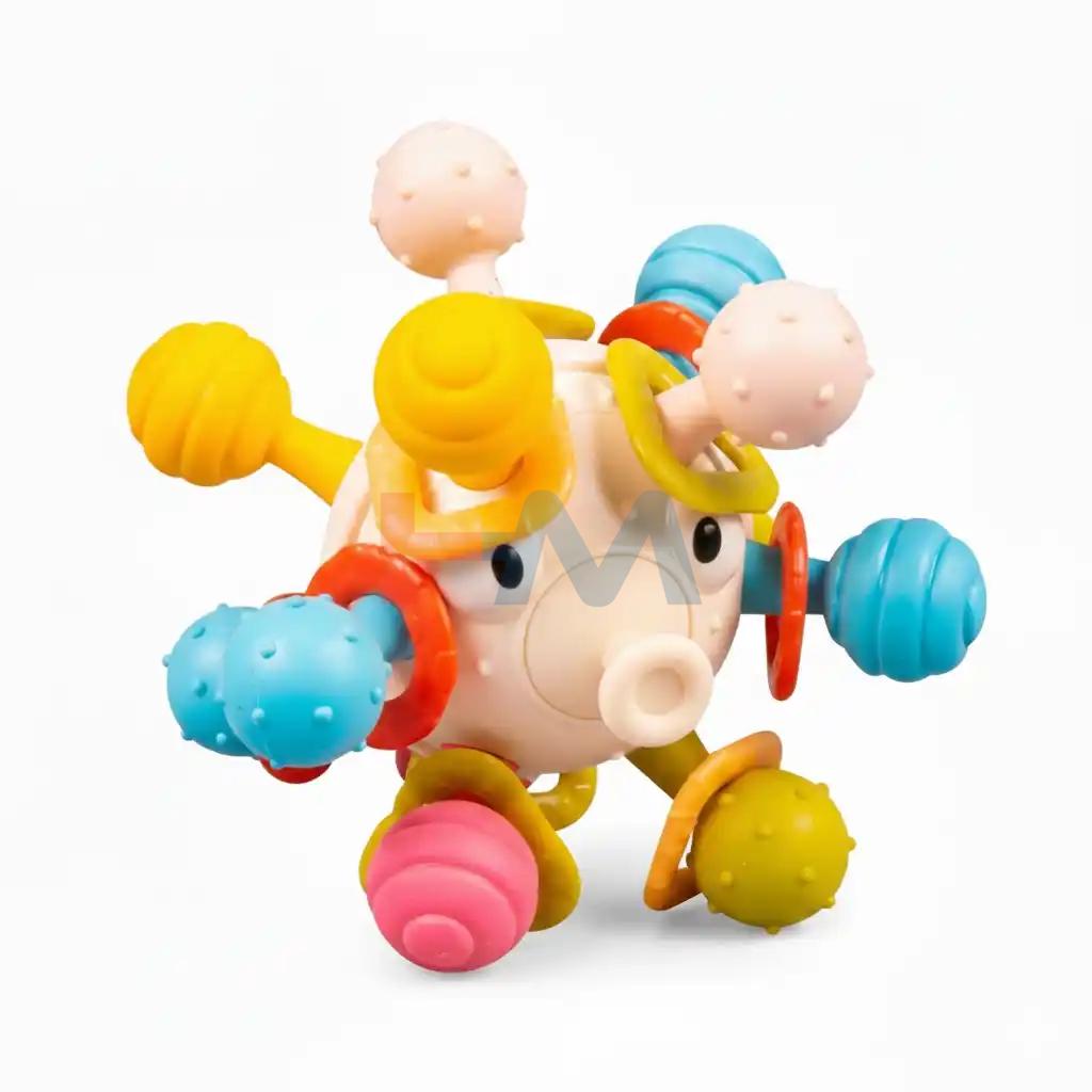 Baby Sensory Fun Spining Puffer Fish