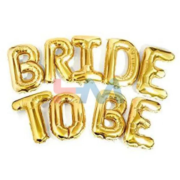 Bride To Be Foil Balloons