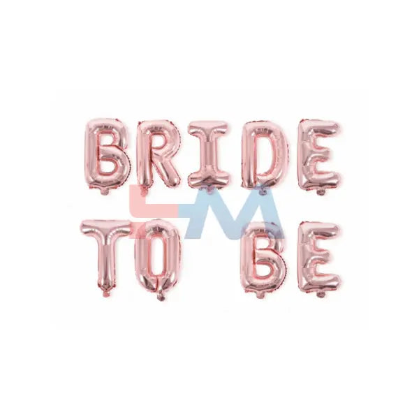 Bride To Be Foil Balloons