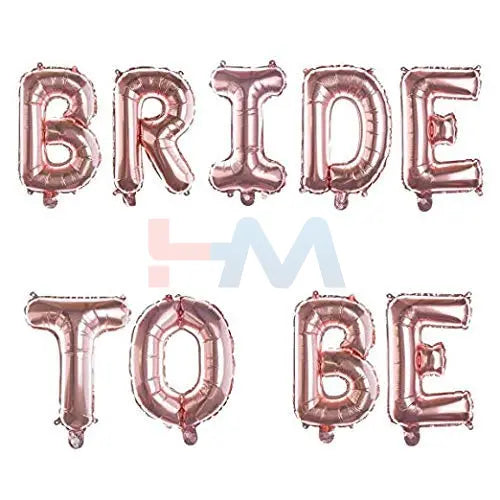 Bride To Be Foil Balloons