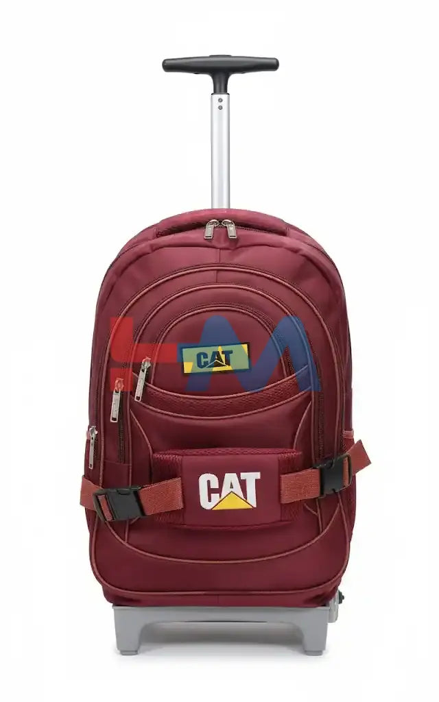 CAT Red Trolly BackPack (20 Inch)