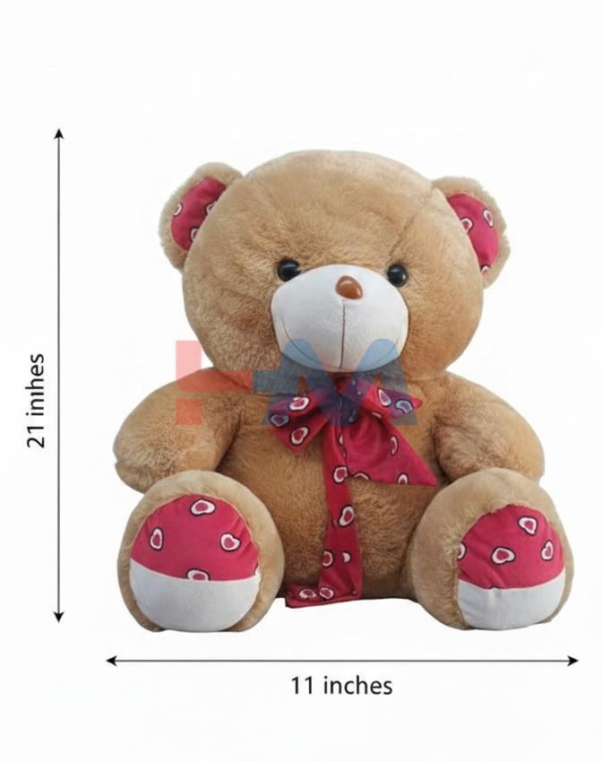 Cute Brown Stuffed Teddy Bear Toy