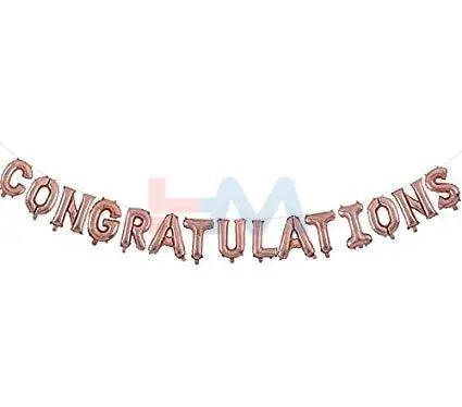 Congratulations Foil Ballons