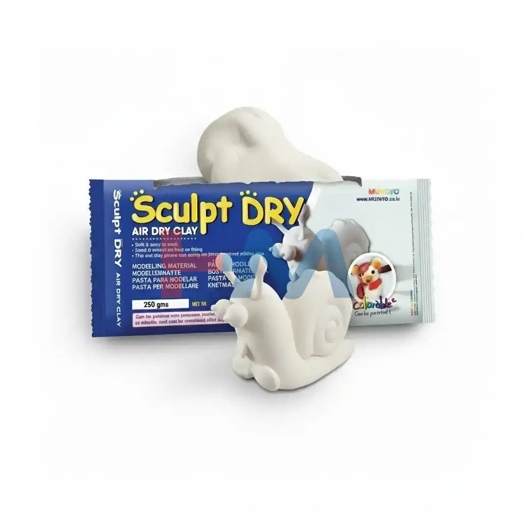 Mungyo Sculpt Dry Clay -250G (5-Colors)