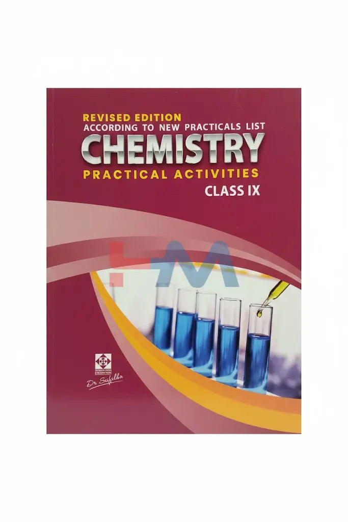 Chemistry Practical Activities Journal For Class IX (Dr Saifuddin)