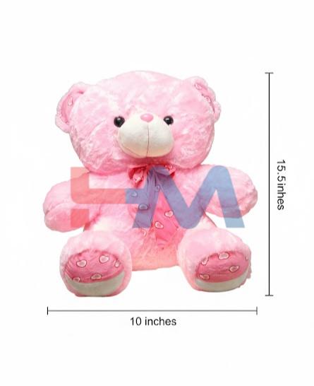 Cute Pink Stuffed Teddy Bear Toy