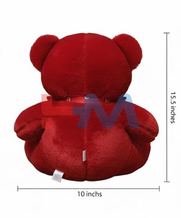 Cute Red Stuffed Teddy Bear Toy
