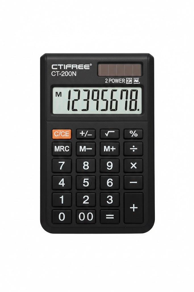Ctifree Portable Calculator CT-200N