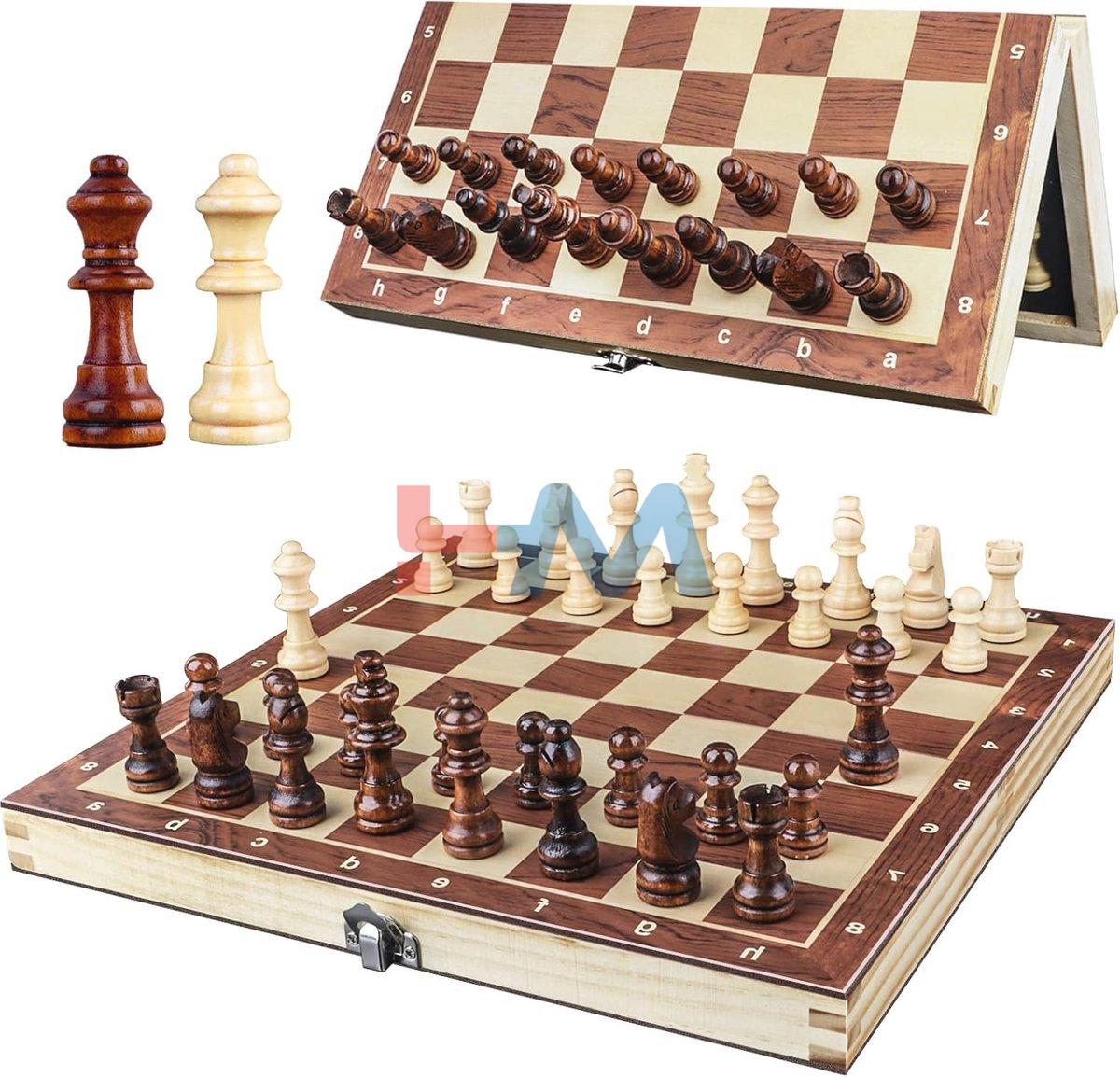 Chess Wooden Magnetic Wtih Folding