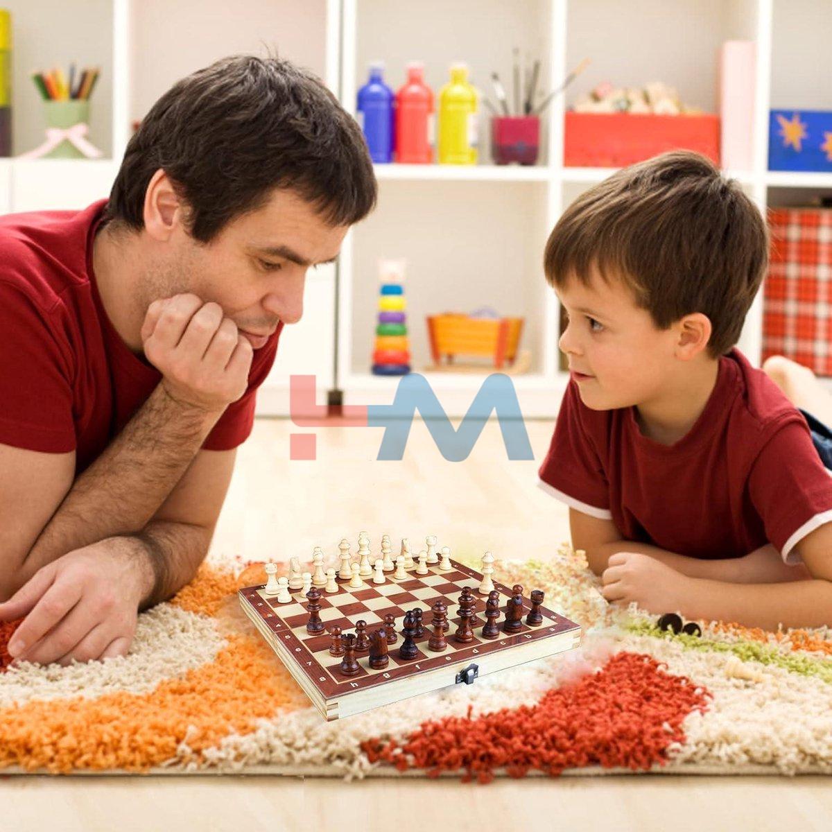Chess Wooden Magnetic Wtih Folding