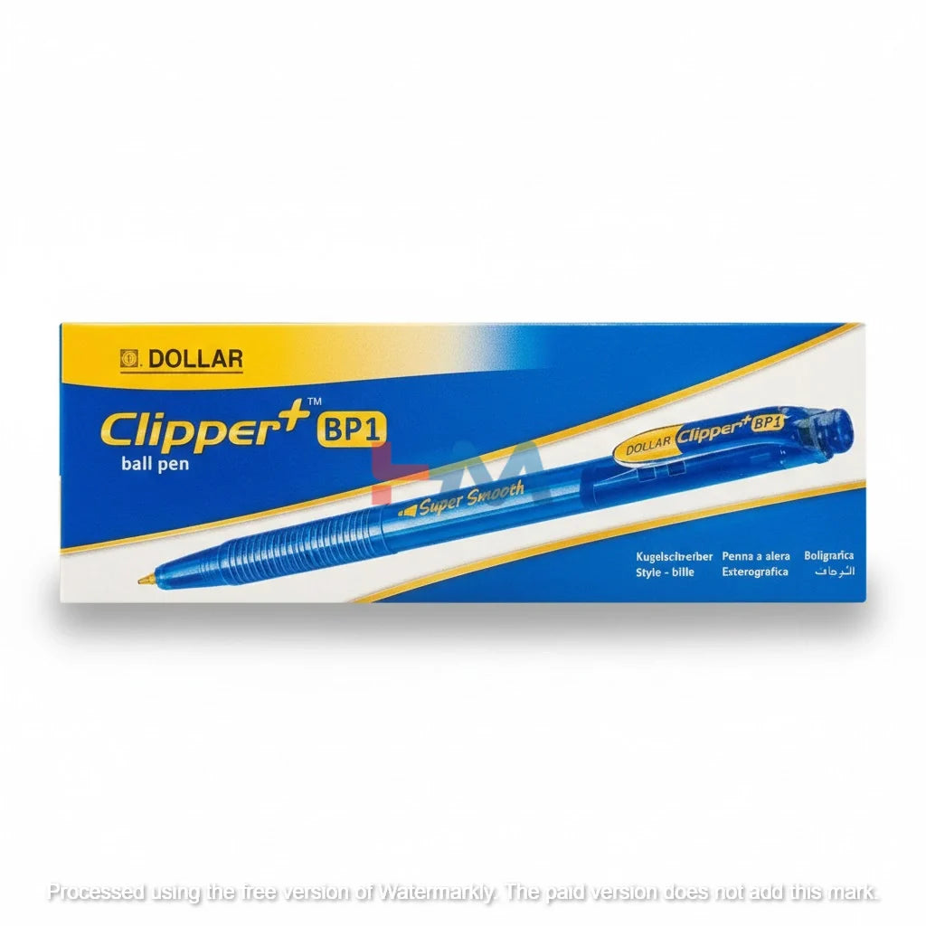 Dollar Clipper Ball Pen -10Pcs