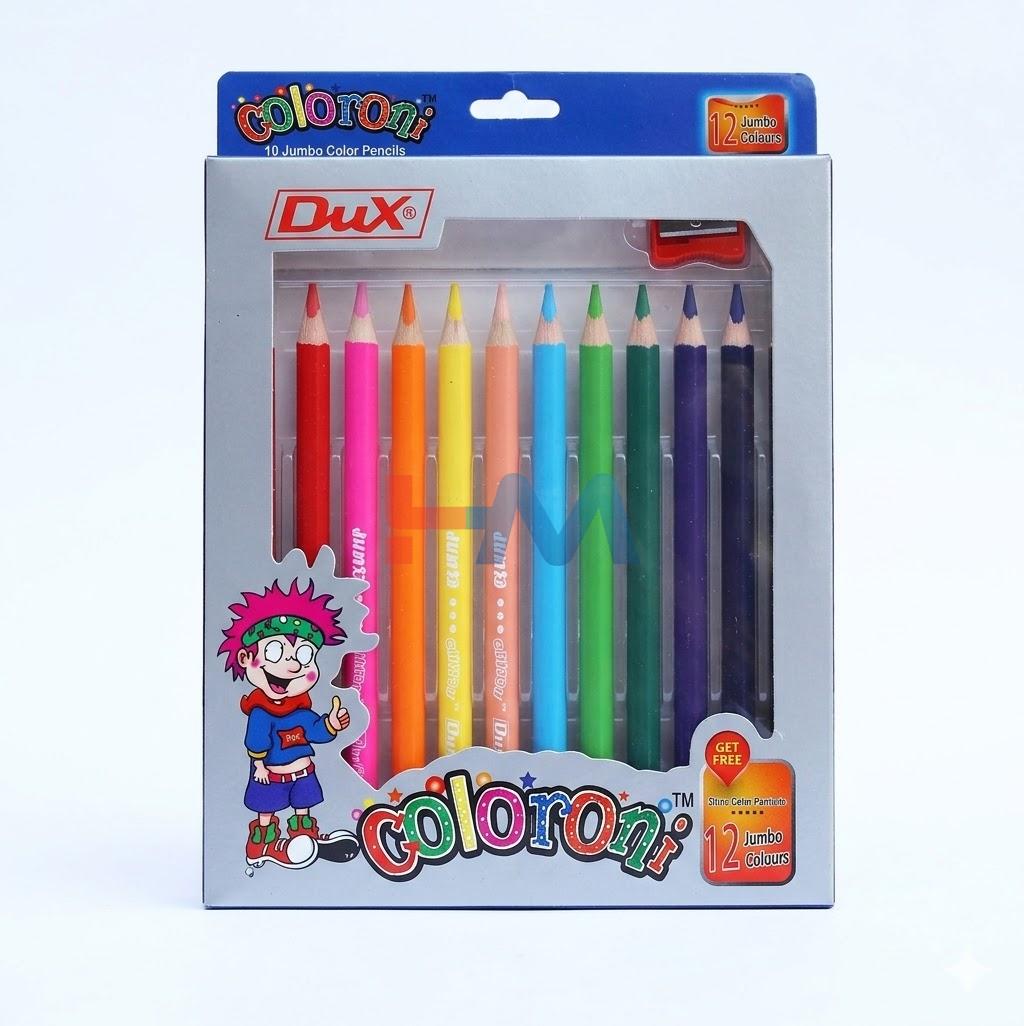 Dux Coloroni 12 Jumbo Color Pencils