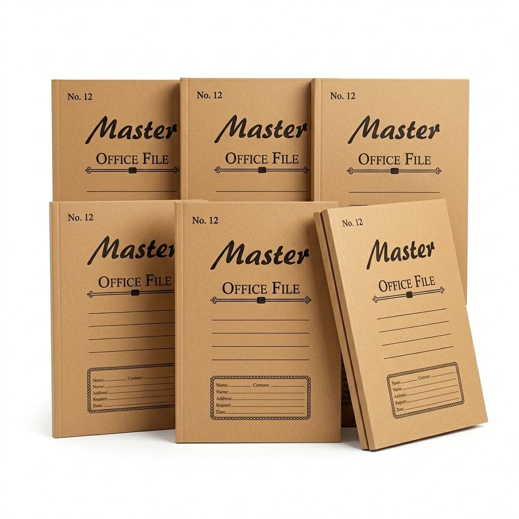 Legal Size Master Card File – Multi-Purpose Office Organizer