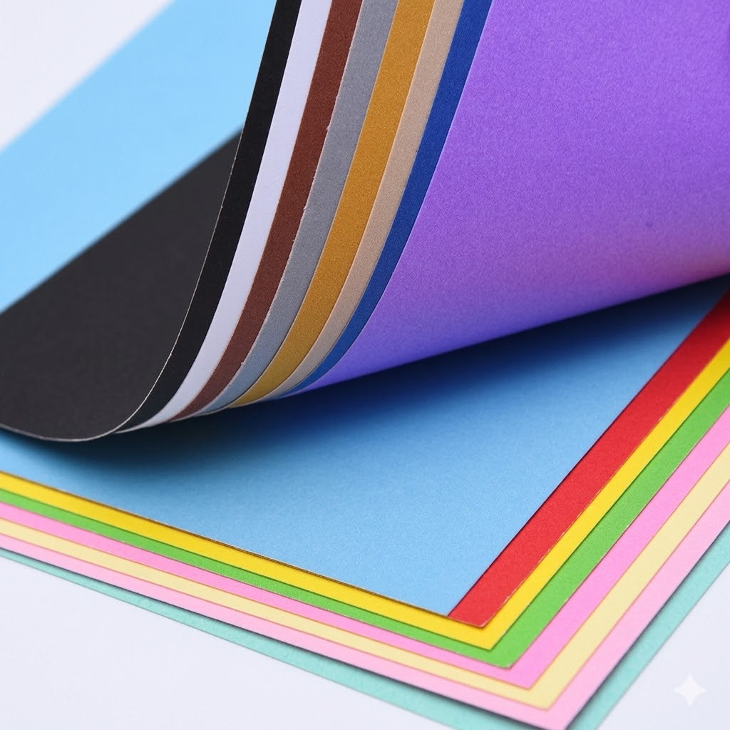 Cardsheets Different Colors