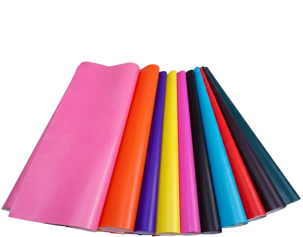 Glazed Papers in Different Colors