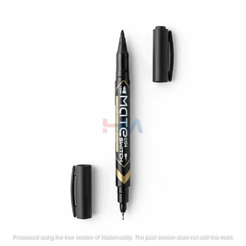 Deli Dual Tip Double Marker Permanent