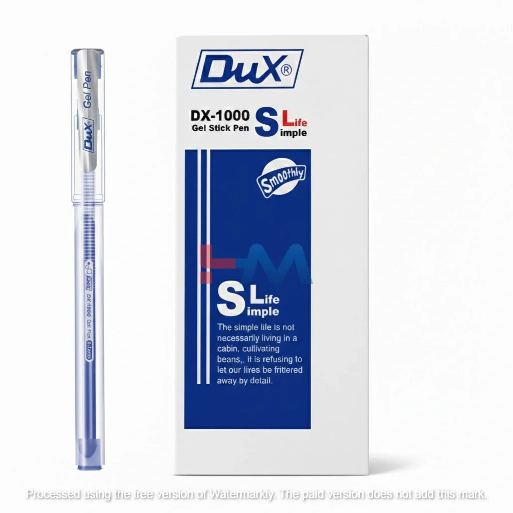 Dux Gel Pen Dx-1000 (1-PC,12-PC)