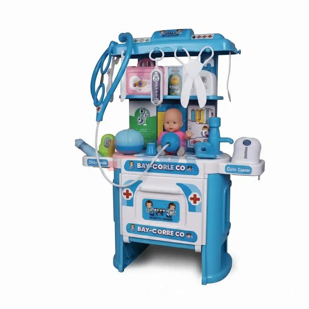 Interactive Kids Doctor Clinic Role Play Center - 28Pc