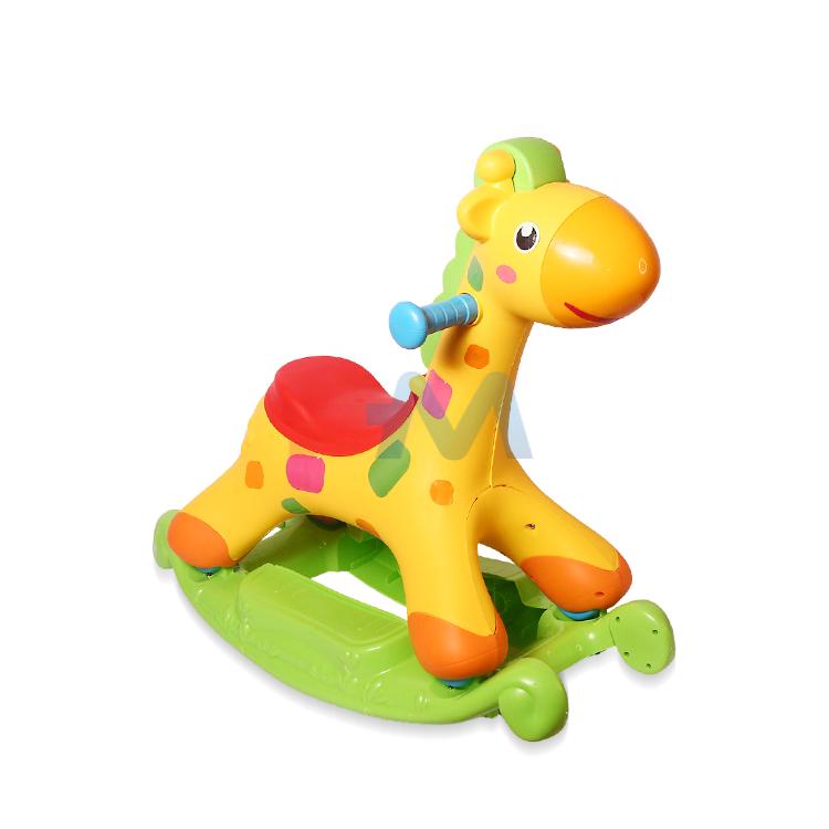 EverGreen Rockin Riding Giraffe - Yellow