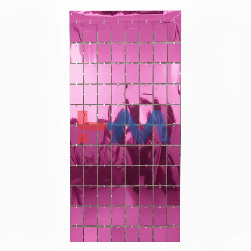 Foil Curtain Boxes Backdrop (Pack of 1 Pcs)