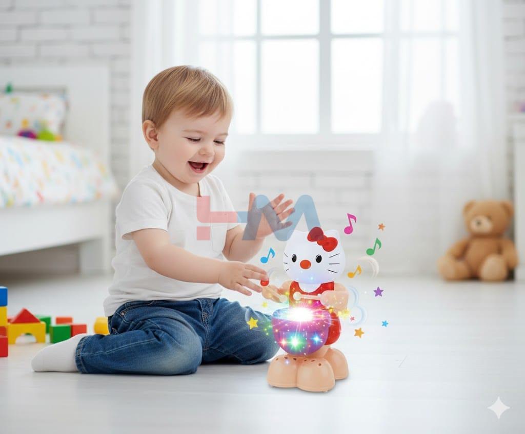 Funny Drummer Music Toy For Kids