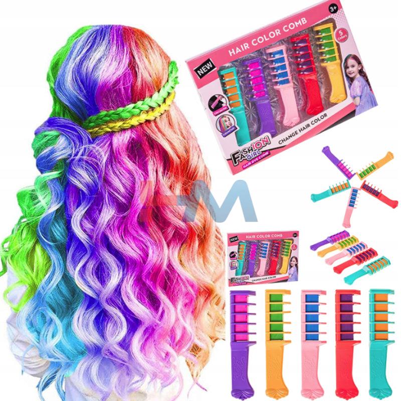 Fashion Girl Hair Dye Comb For Girls
