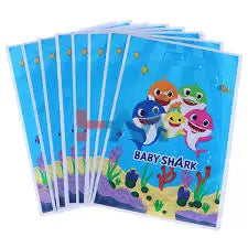 Cartoon Theme Plastic Goddies Bags -10 Pcs