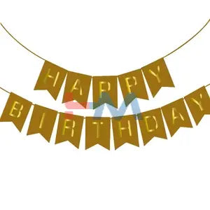 Happy Birthday Card Bunting Banner
