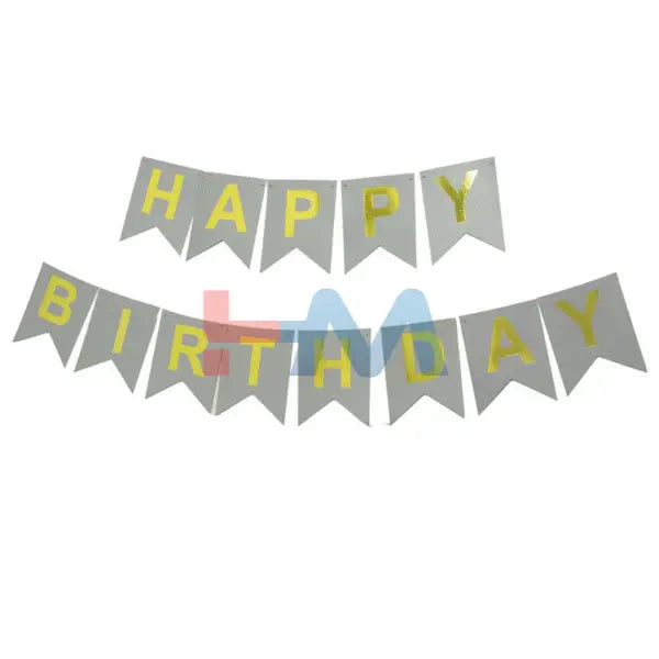 Happy Birthday Card Bunting Banner
