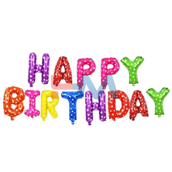 Happy Birthday Foil Balloons