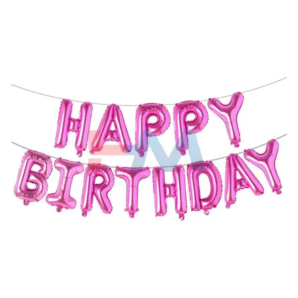 Happy Birthday Foil Balloons