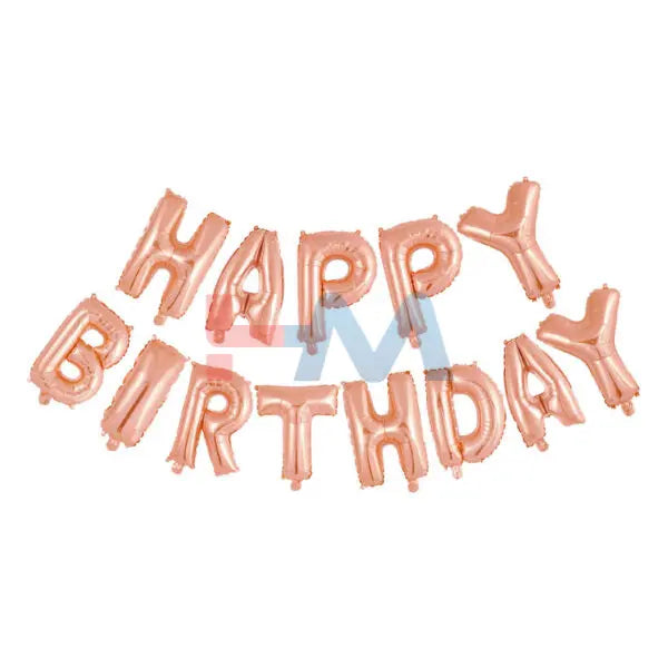 Happy Birthday Foil Balloons